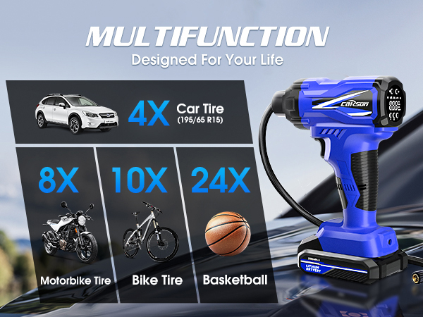 cordless tire inflator