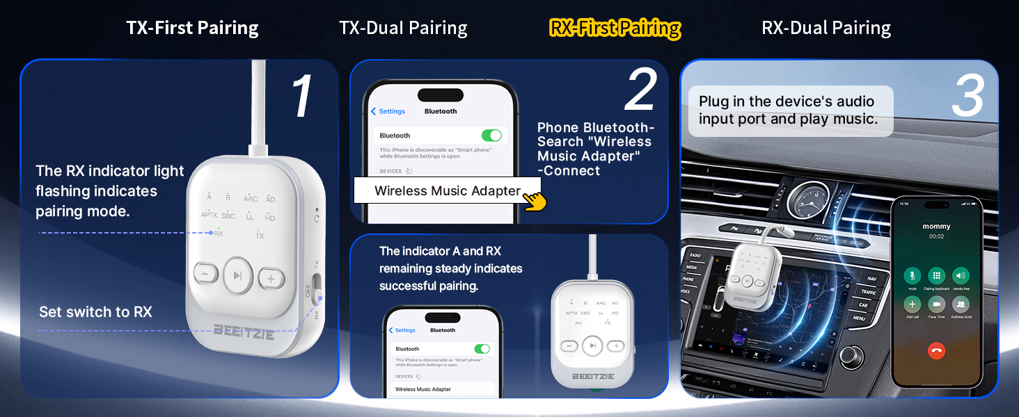 airplane bluetooth adapter for headphones