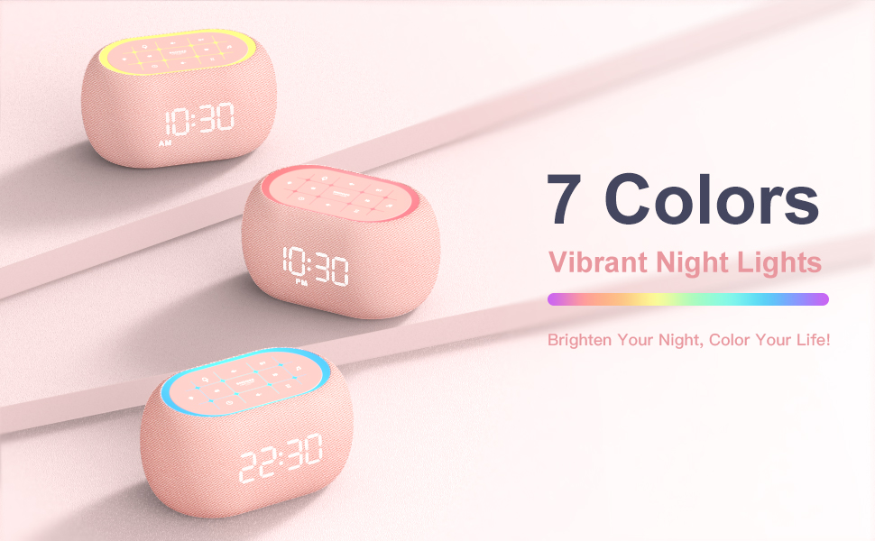 alarm clock with night light