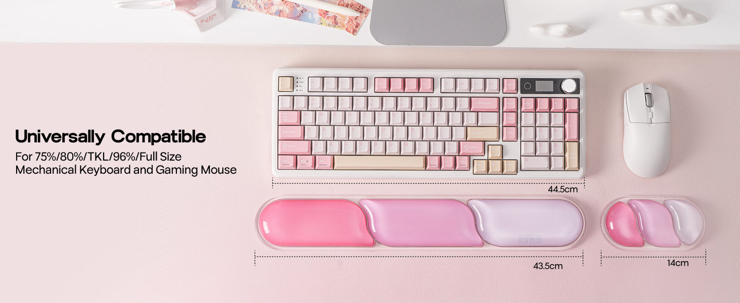 EPOMAKER CloudGel Wrist Rest for Keyboard and Mouse