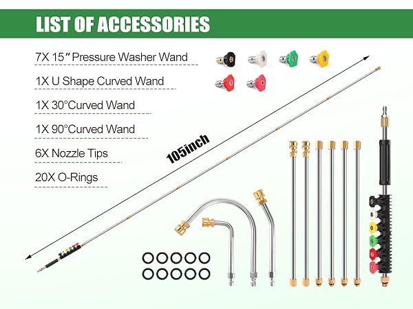 Pressure Washer Extension Wand