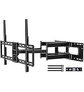 HOME VISION Full Motion Long Arm TV Wall Mount Bracket, Fits 75, 80, 85, 86, 98, 100 inch Flat or...