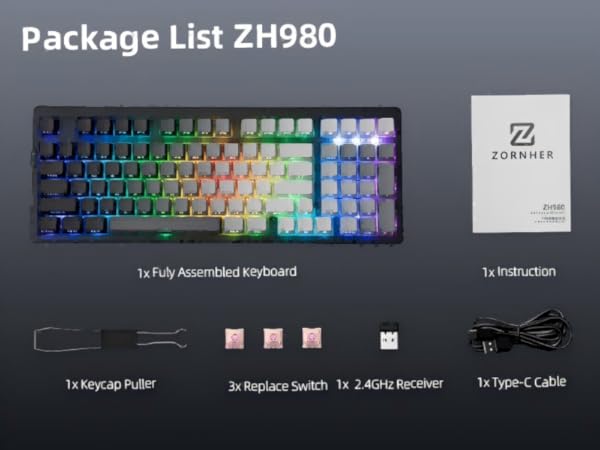 zornher mechanical keyboard