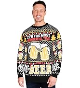 Get Trend Sweater for Adults, Crewneck Knit Christmas Sweater with Long Sleeves, Funny Pullover, ...