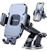 TORRAS Military-Grade Phone Holders for Your Car 96+LBS Strongest Suction Car Phone Holder Mount,...