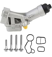 Bomunik 11428596283 Aluminium Oil Cooler Filter Housing Assembly Compatible with BMW 2016-2022 fo...