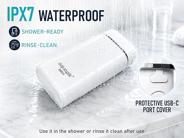 Portable Water Flosser for Convenient Daily Oral Care in Any Bathroom