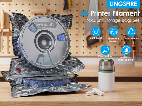 LINGSFIRE 3D Printer Filament Storage