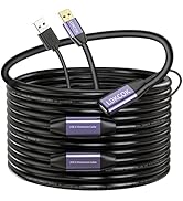 LDKCOK USB 2.0 Type A Male to A Female Active Repeater Extension Cable 100ft, High Speed 480 Mbps