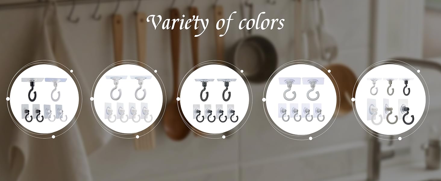 Adhesive Mosquito Net Ceiling Hooks