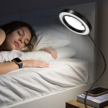 magnifier with light