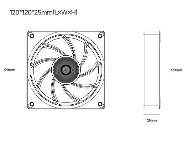 Gamma F12 Elite BK ARGB 3 IN 1