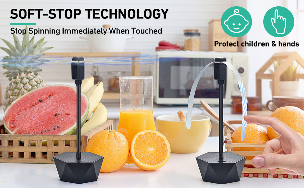 food fans to keep flies away