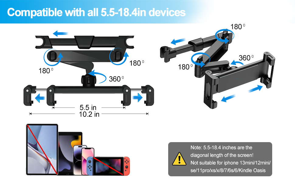 Tablet Holder for car