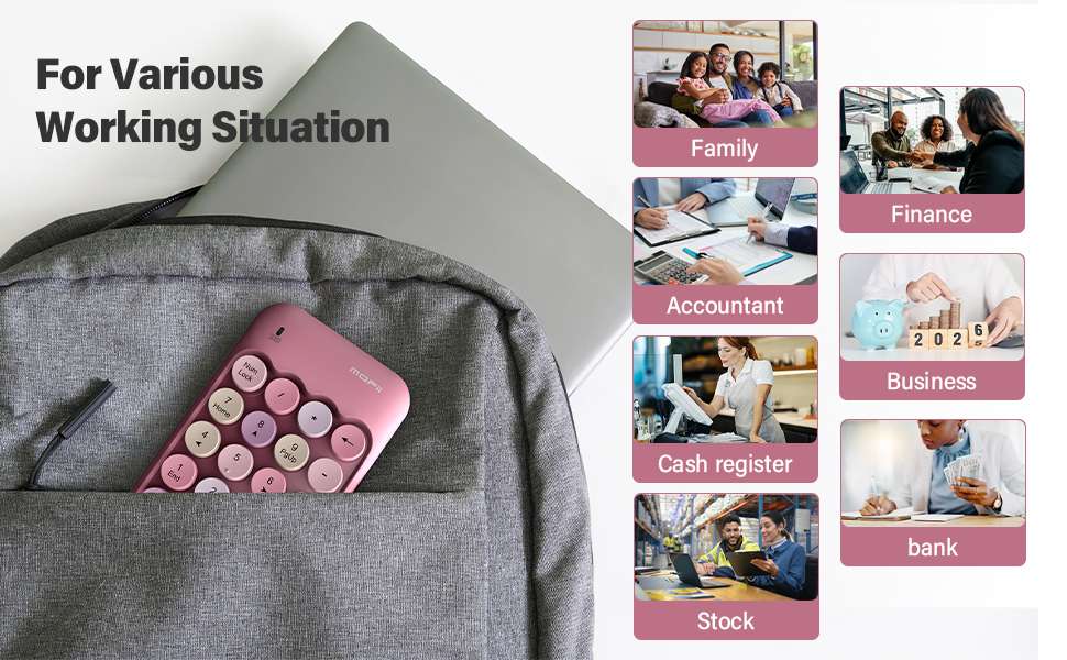 wireless number pad
