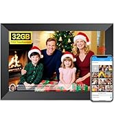 SSAWiFiFrame WiFi Digital Picture Frame,Share Photo via App or Email from Anywhere 10.1‘’ IPS Tou...