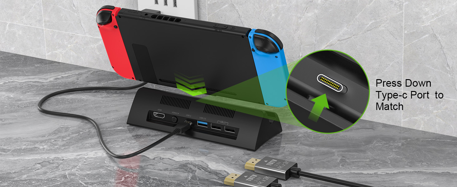 intendo switch tv dock