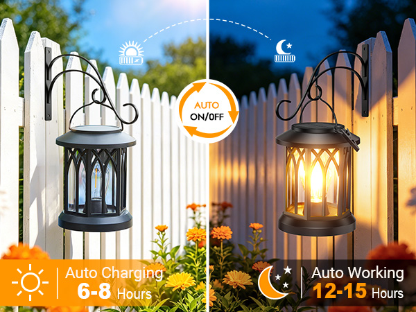 hanging solar lantern