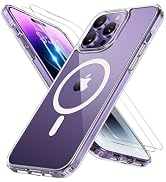 Miracase Magnetic Series for iPhone 14 Pro Max Case [Compatible with MagSafe] [with 2X Screen Pro...