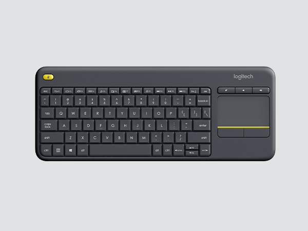 K400 Plus Wireless Keyboard with Touchpad