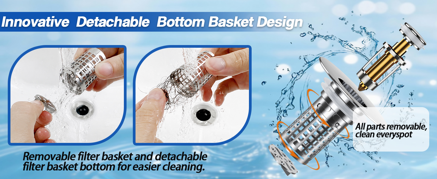 Bathroom Sink Drain Strainer