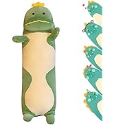 Rexinc 29.53'' Dinosaur Plush Pillow Toy Dinosaur Stuffed Animal Sleeping Pillow Cute Cartoon Sof...