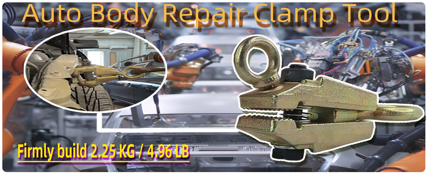auto body pulling clamp