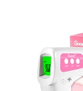 Snomd Non Contact Infrared Forehead Thermometer for Adults and Kids No-Touch Digital Thermometer ...