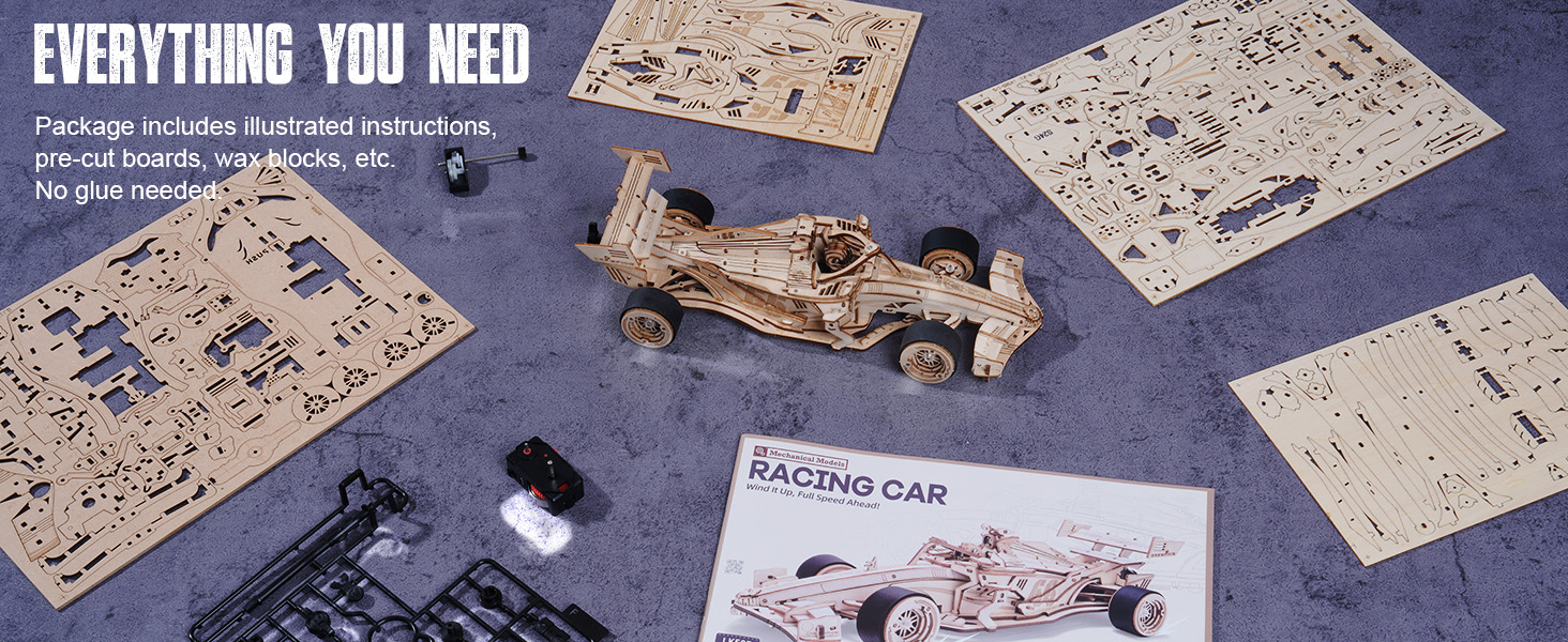 3D PUZZLE CAR