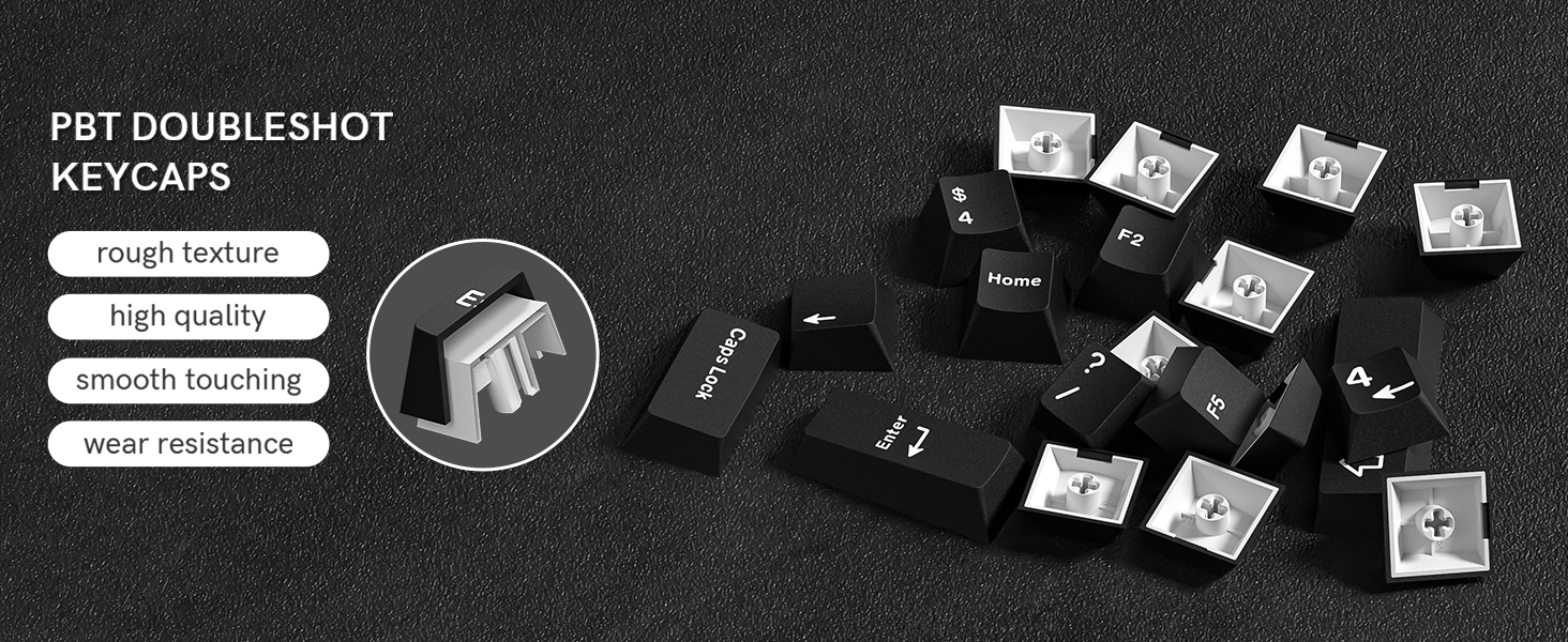 pbt doubleshot keycaps