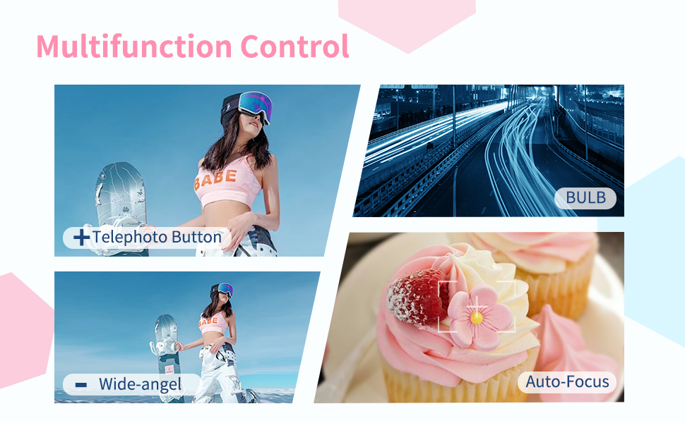  AODELAN Camera Wireless Remote Control