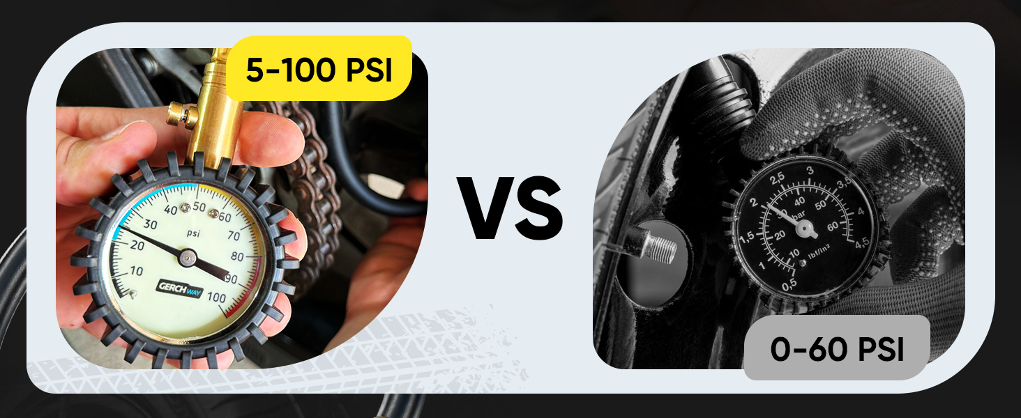 motorcycle tire pressure gauge