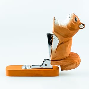 Kcgani Wooden Animal Stapler, Made of wood material