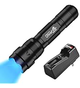 ULTRAFIRE UV Flashlight 365nm Black Light Flashlight – High Power 365 nm Blacklight Pet Urine Det...