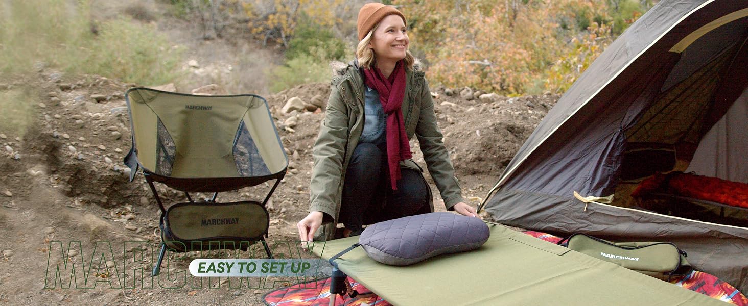 portable sleeping cot