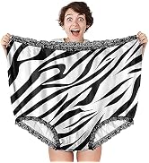 COZYMATE Big Undies Gag Gift Funny Big Underwear Mama Undies Plus Size Granny Panties White Eleph...