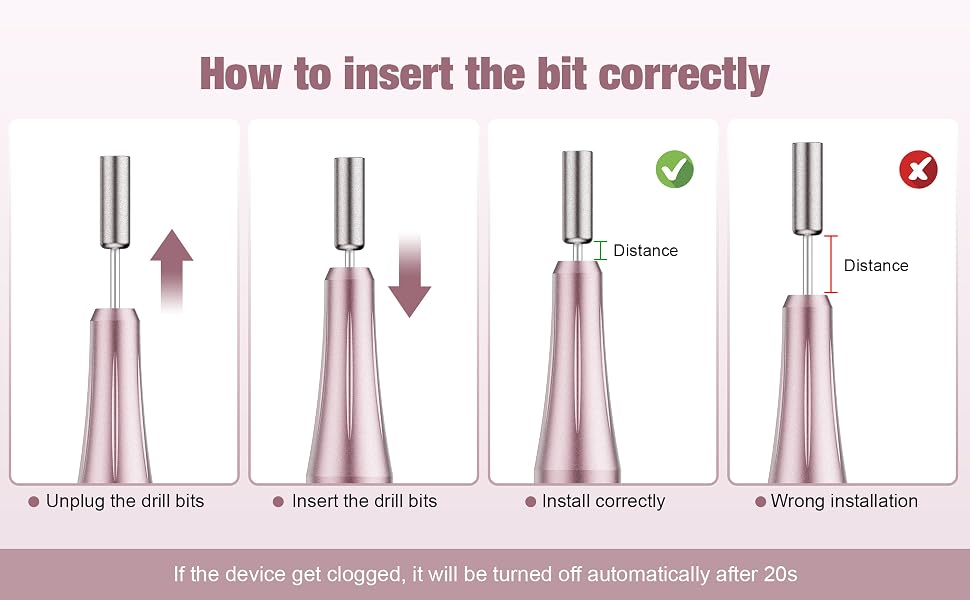 Cordless Nail Drill Electric File