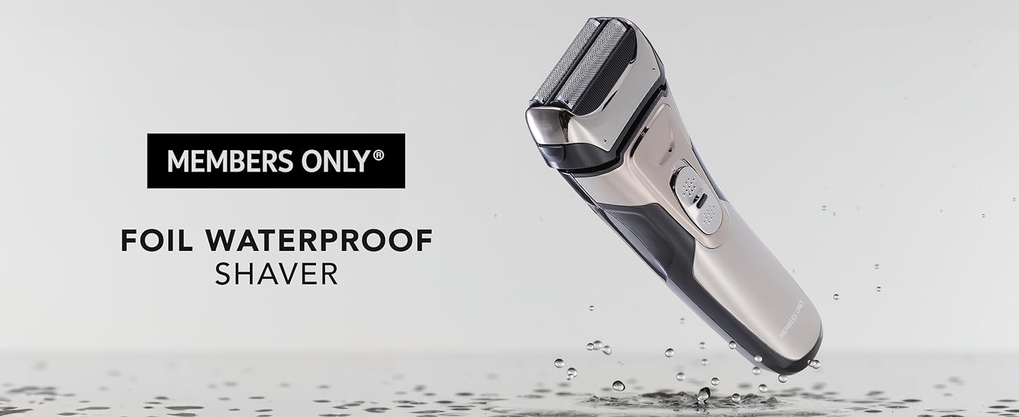 FOIL WATERPROOF WITH LED DISPLAY SHAVER