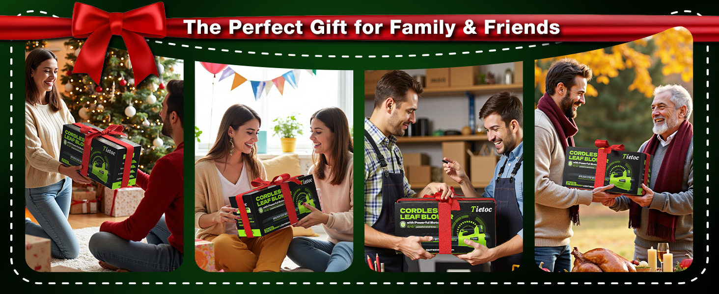 Tietoc Leaf Blower Cordless