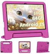 COLORROOM 2026 Upgraded Android 15 Tablet, 10inch Kids Tablet, Octa-core CPU, 10GB+64GB+1TB Expan...