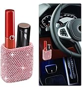 VKQTS Bling Chapstick Holder for Car with Rhinestone,Portable Car Chapstick Holder as Chapsticks ...
