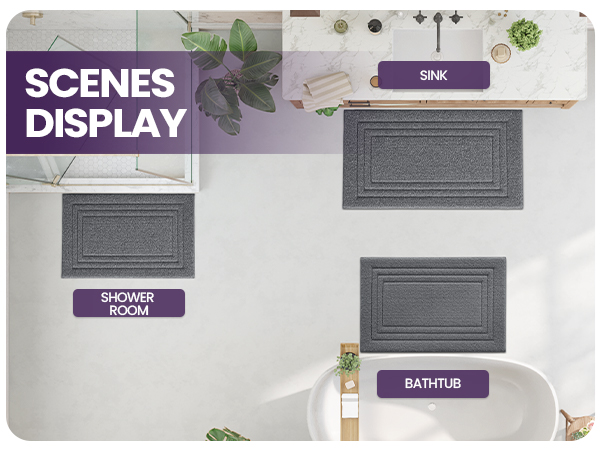 bathroom rugs