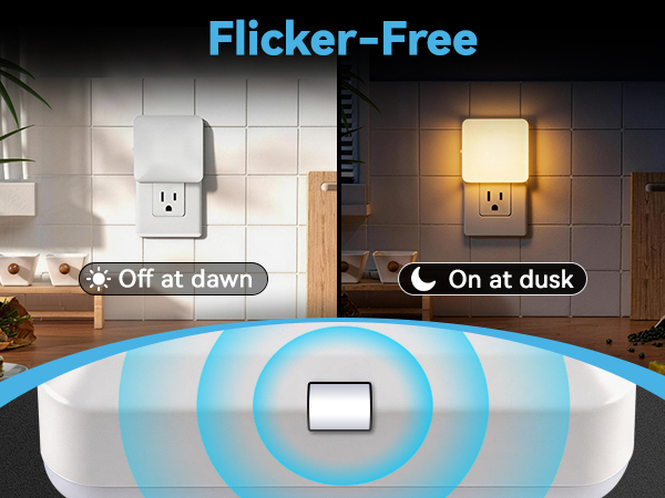 Hiwrolat D62A Dusk to Dawn Sensor Night Light