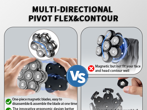 Electric Shaver Replacement Head