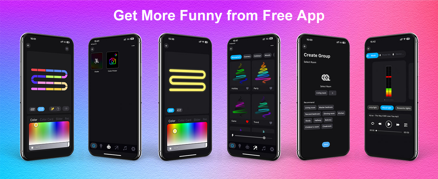 star string lights globe fairy lights smart string lights for bedroom