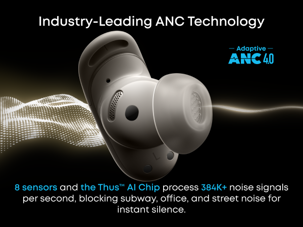 Industry-Leading ANC Technology