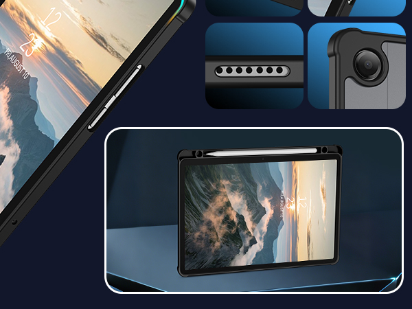 samsung galaxy tab a11 plus 11&amp;amp;#34; case magnetic samsung tab a9 plus case magnetic black case