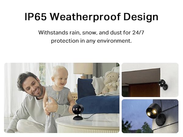 IP65 Weatherproof Design