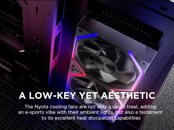 Unveiling a low-key yet aesthetic PC case. 