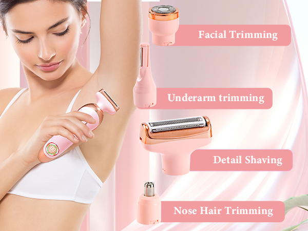4 in 1 Bikini Trimmer for Women
